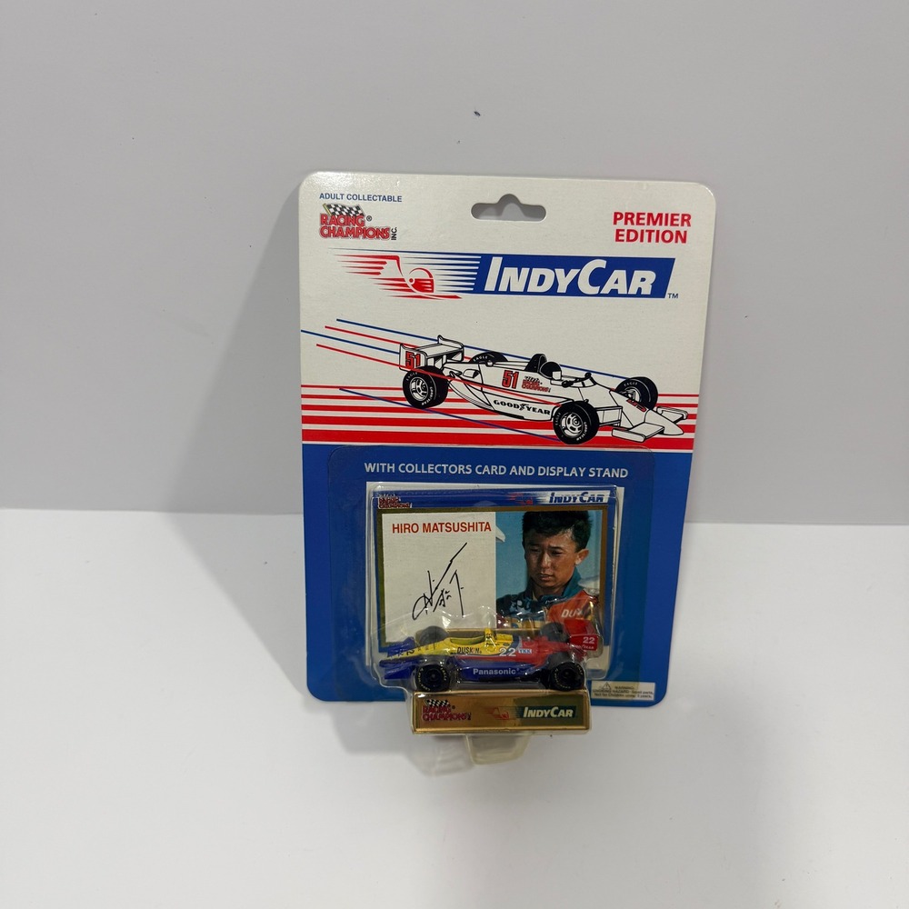 Racing Champions IndyCar 1:64 Blue Yellow New Hiro Matsushita Premier Ed